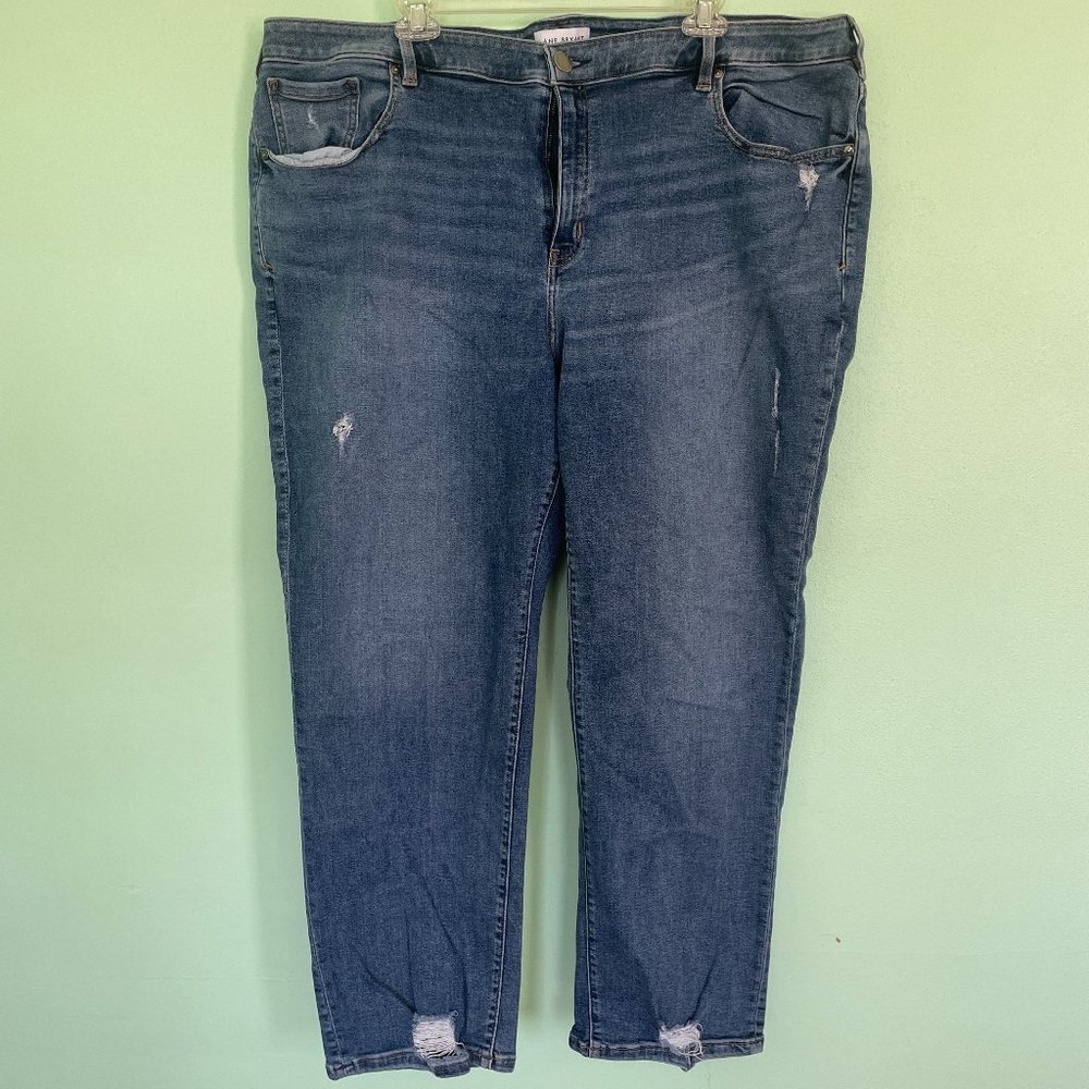 Torrid Bootcut Jeans, distressed